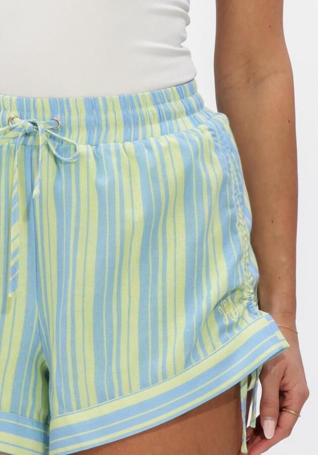HARPER & YVE high waist gestreepte casual short blauw - Foto 4