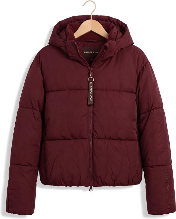 HARPER & YVE Dames Jassen Ibby-ja Bordeaux - Foto 2