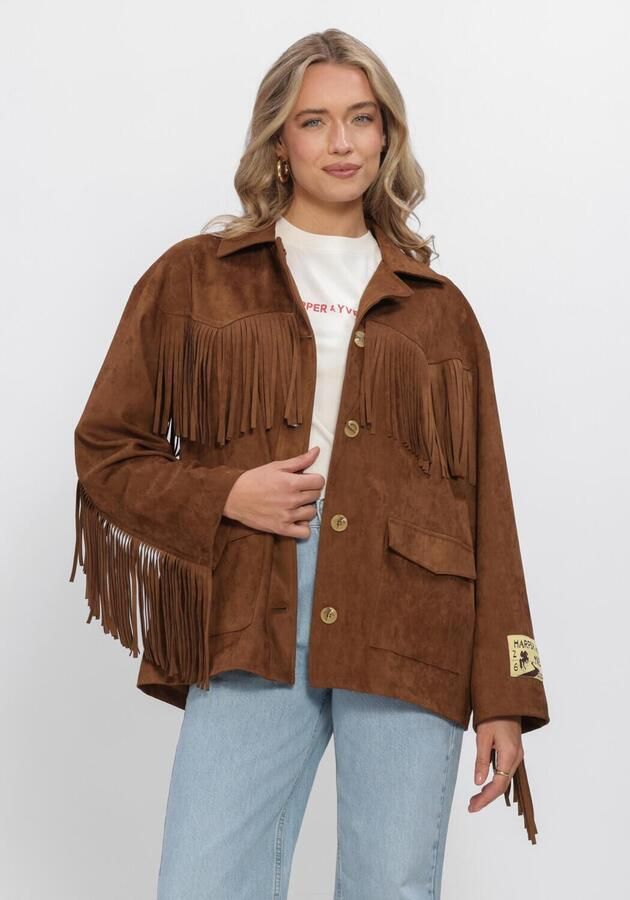 HARPER & YVE Dames Jassen Quinn-ja Bruin