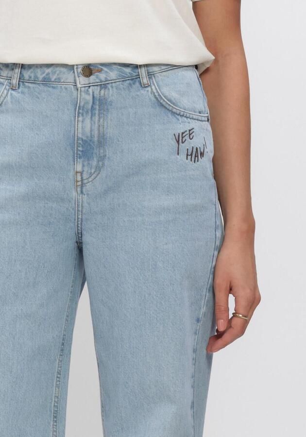 HARPER & YVE-PA wide leg jeans light blue denim - Foto 3