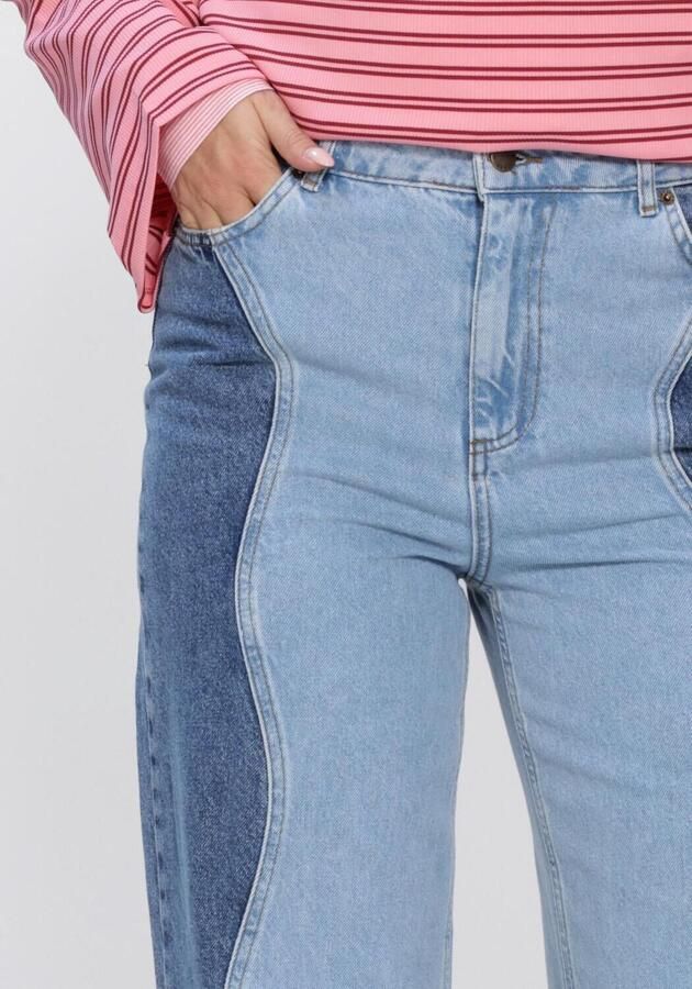 HARPER & YVE wide leg jeans light blue denim - Foto 3