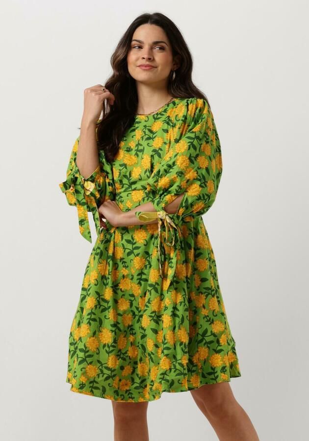 Harper & Yve Groen & Geel Mini Jurk Alexis-dr Multicolor Dames - Foto 4