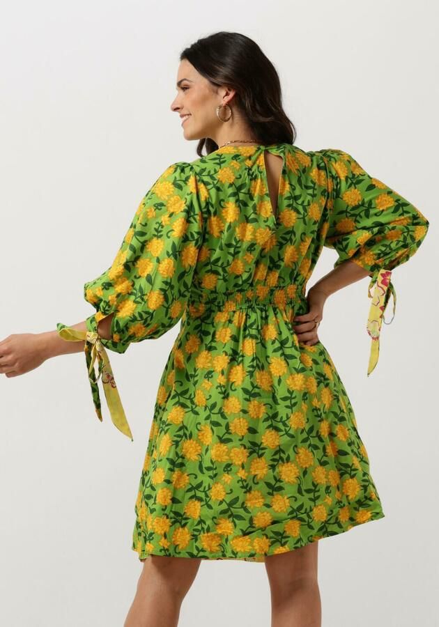 Harper & Yve Groen & Geel Mini Jurk Alexis-dr Multicolor Dames - Foto 1