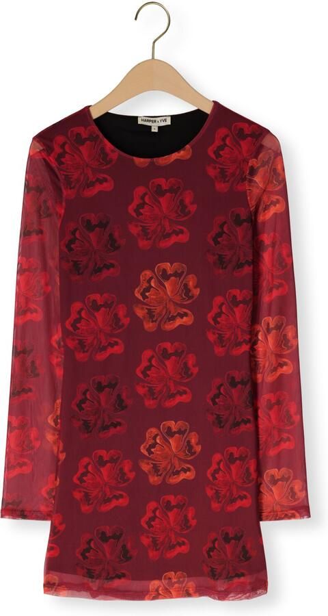 HARPER & YVE Dames Jurken Jolie-dr Bordeaux - Foto 4