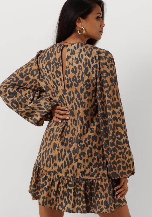 Harper & Yve Bruine Mini Jurk Lynn-dr Multicolor Dames