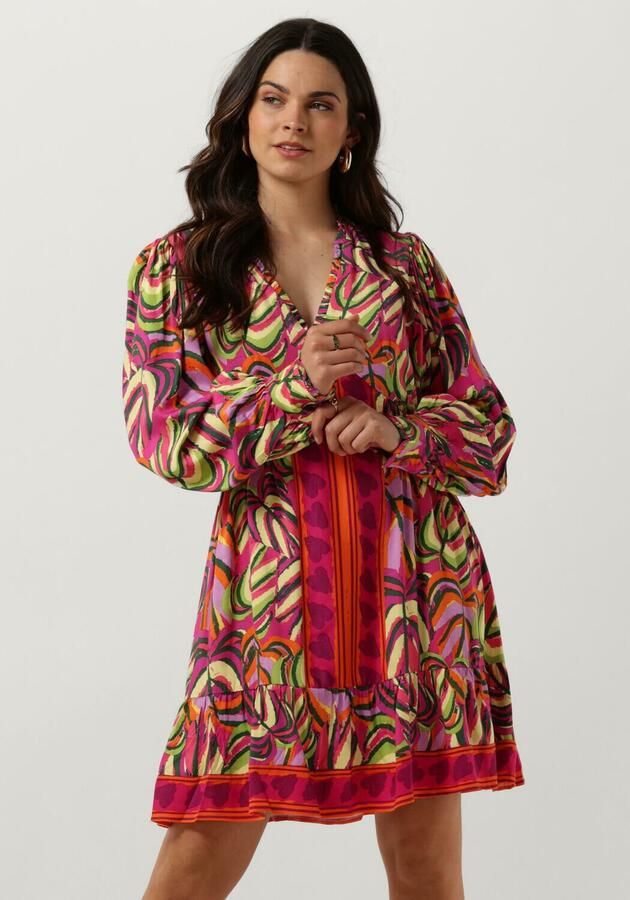 Harper & Yve Kleurrijke Mini Jurk Maya-Dr Multicolor Dames - Foto 3