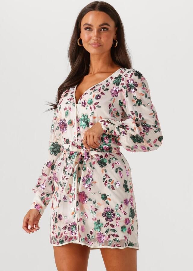 HARPER & YVE korte jurk met pailletten multi - Foto 4