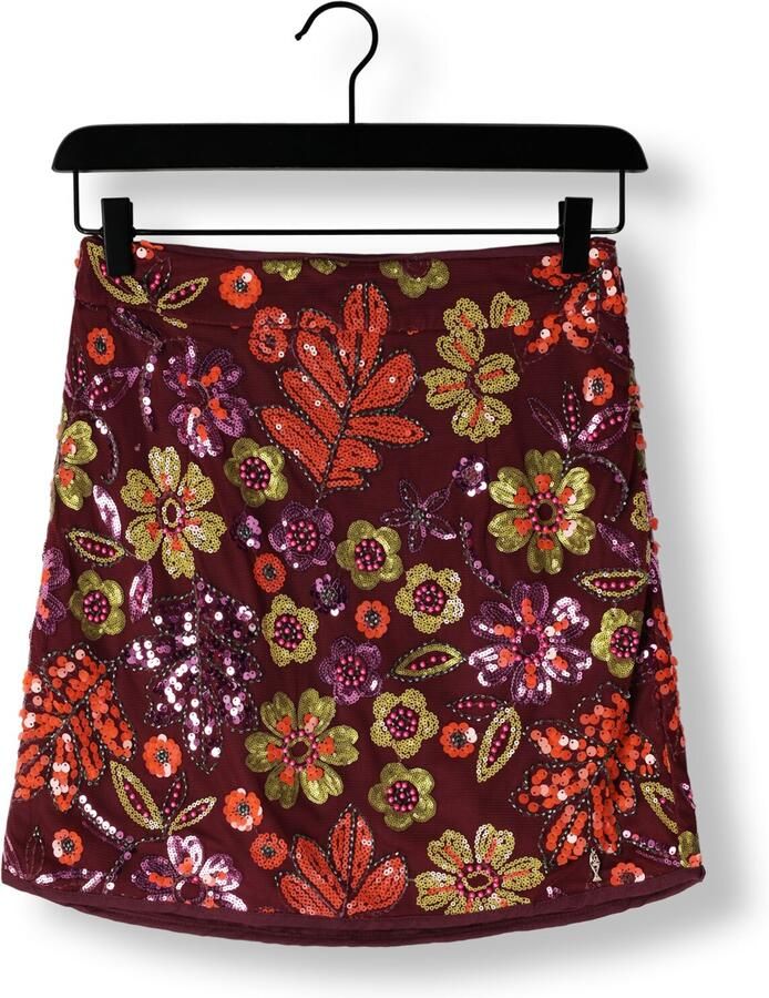 HARPER & YVE korte rok met pailletten paars - Foto 1