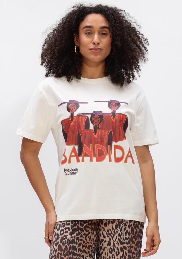 HARPER & YVE Dames Tops & T-shirts Bandida-ss Ecru