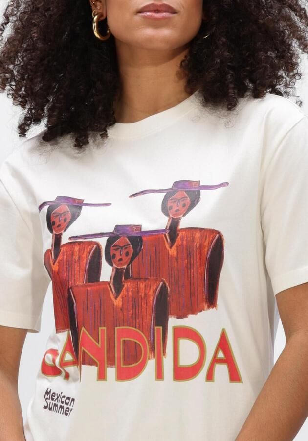 HARPER & YVE Dames Tops & T-shirts Bandida-ss Ecru - Foto 4