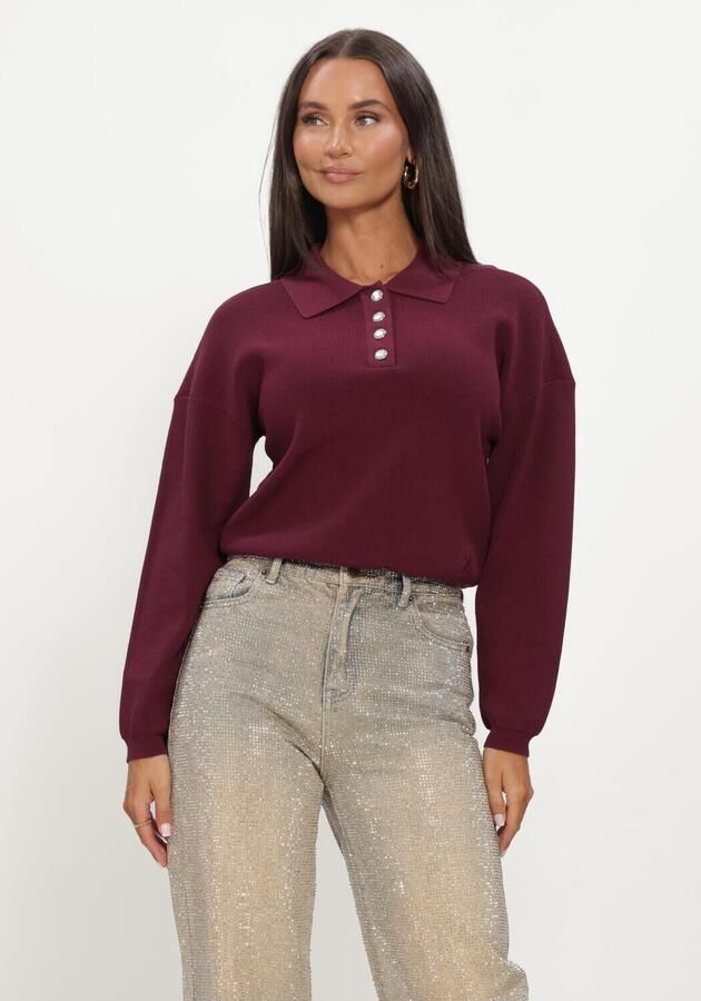 HARPER & YVE Dames Tops & T-shirts Bobby-ls Bordeaux