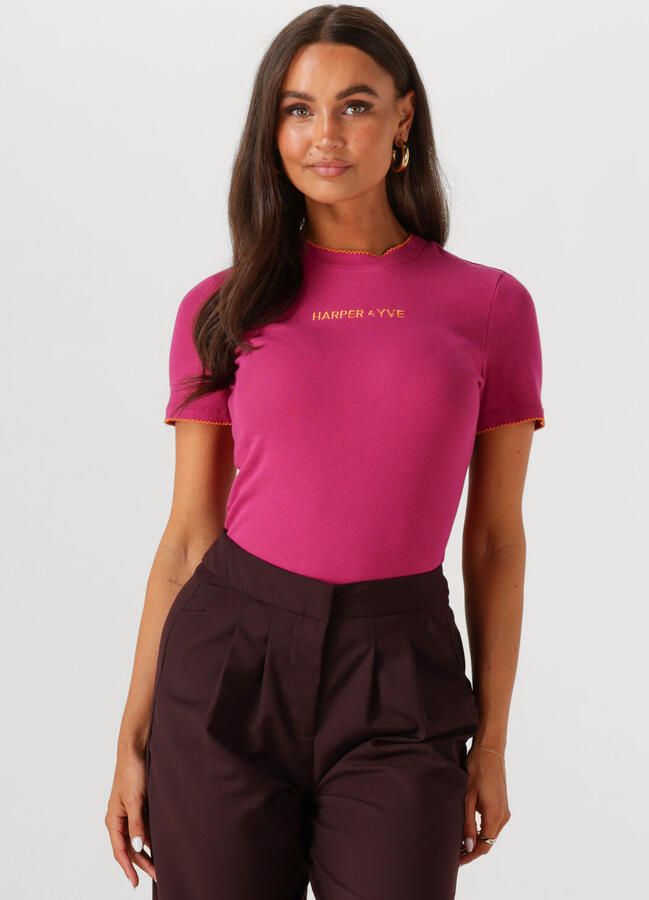HARPER & YVE Dames Tops & T-shirts Cammy-ss Roze - Foto 4
