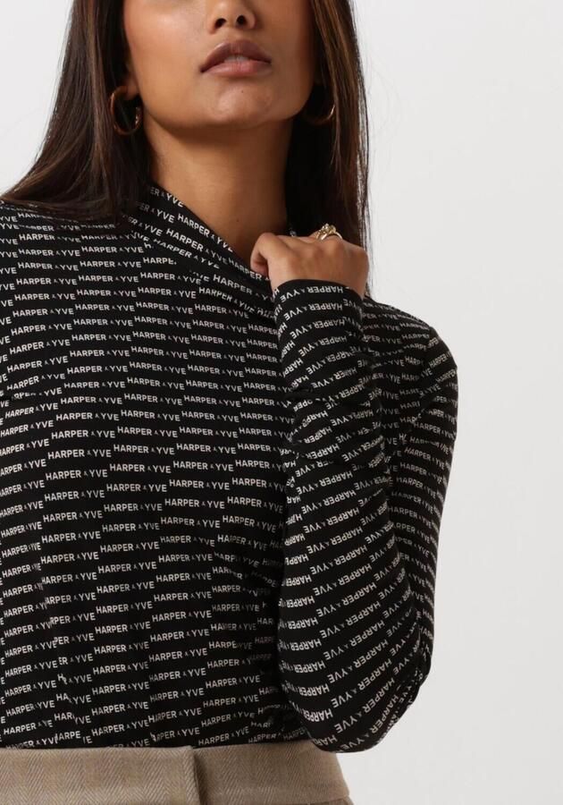 HARPER & YVE Dames Tops & T-shirts Jane-ls Zwart - Foto 2