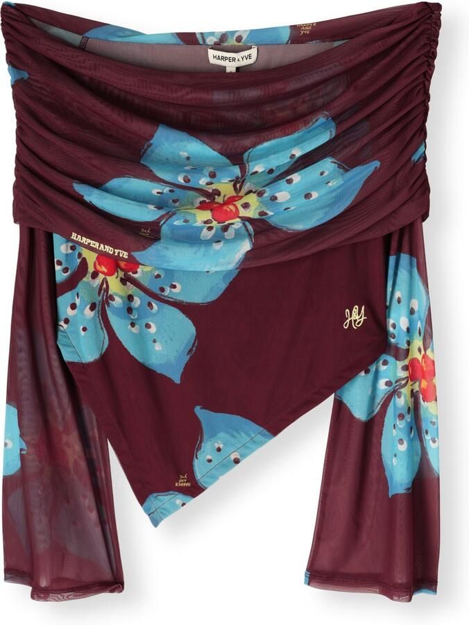 HARPER & YVE Dames Tops & T-shirts Jesse-ls Bordeaux - Foto 2