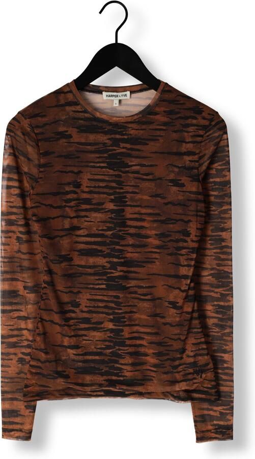 HARPER & YVE Dames Tops & T-shirts June-ls Bruin - Foto 3