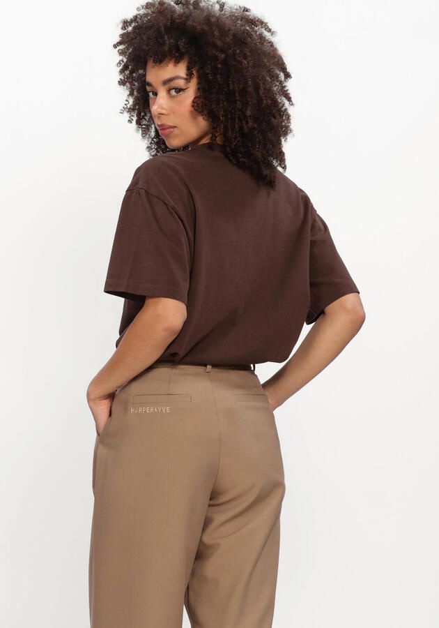 HARPER & YVE Dames Tops & T-shirts Moody-ss Bruin - Foto 3