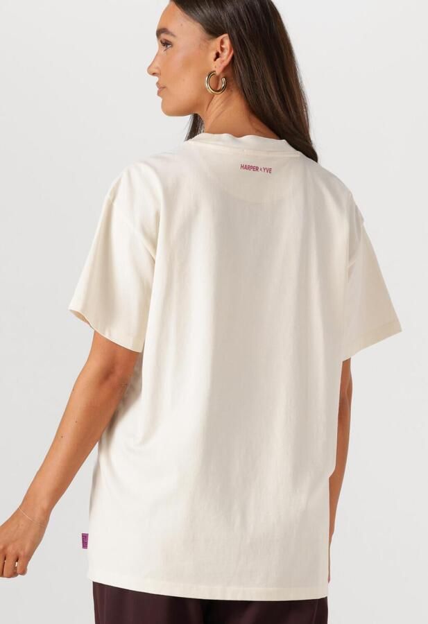 HARPER & YVE Dames Tops & T-shirts Nodramaclub-ss Wit - Foto 3