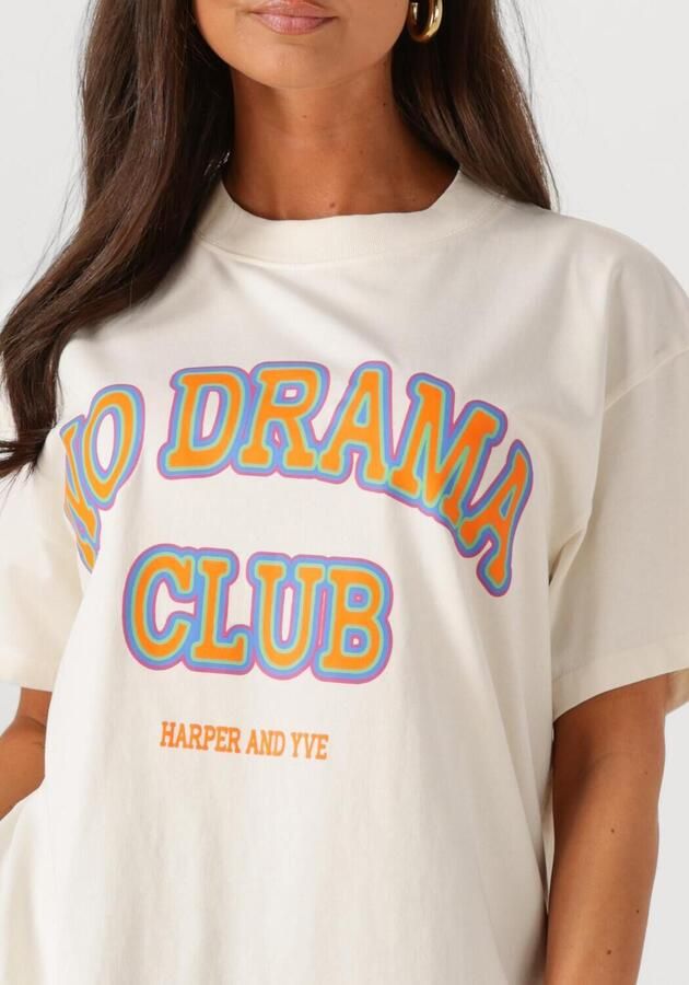 HARPER & YVE Dames Tops & T-shirts Nodramaclub-ss Wit - Foto 2