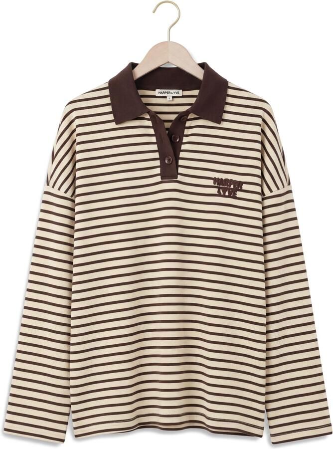 HARPER & YVE Dames Tops & T-shirts Pollie-ju Creme - Foto 2