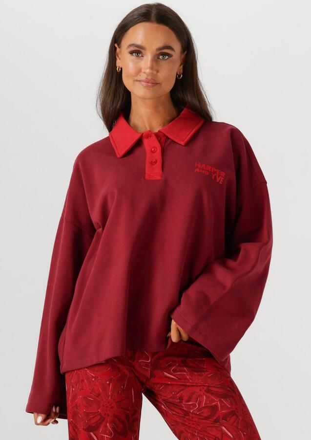 HARPER & YVE Dames Tops & T-shirts Pollie-ju Rood - Foto 4