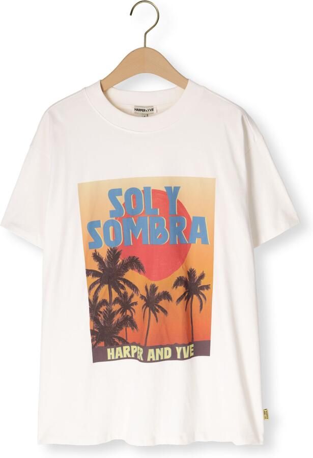 HARPER & YVE Dames Tops & T-shirts Solysombra-ss Ecru - Foto 4