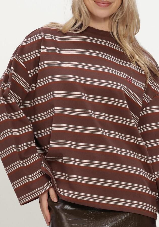 HARPER & YVE Dames Tops & T-shirts Tommy-ls Bruin - Foto 4