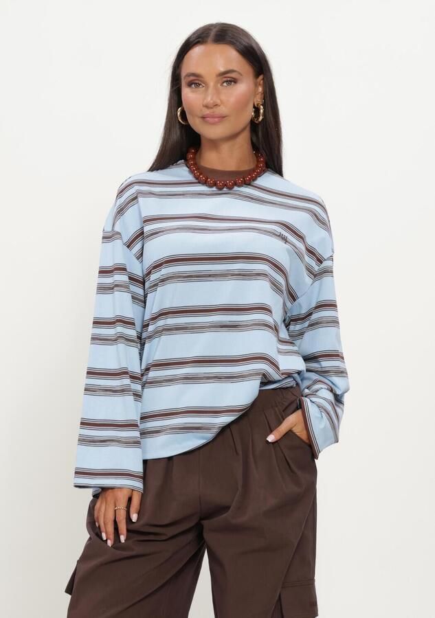 HARPER & YVE Dames Tops & T-shirts Tommy-ls Lichtblauw