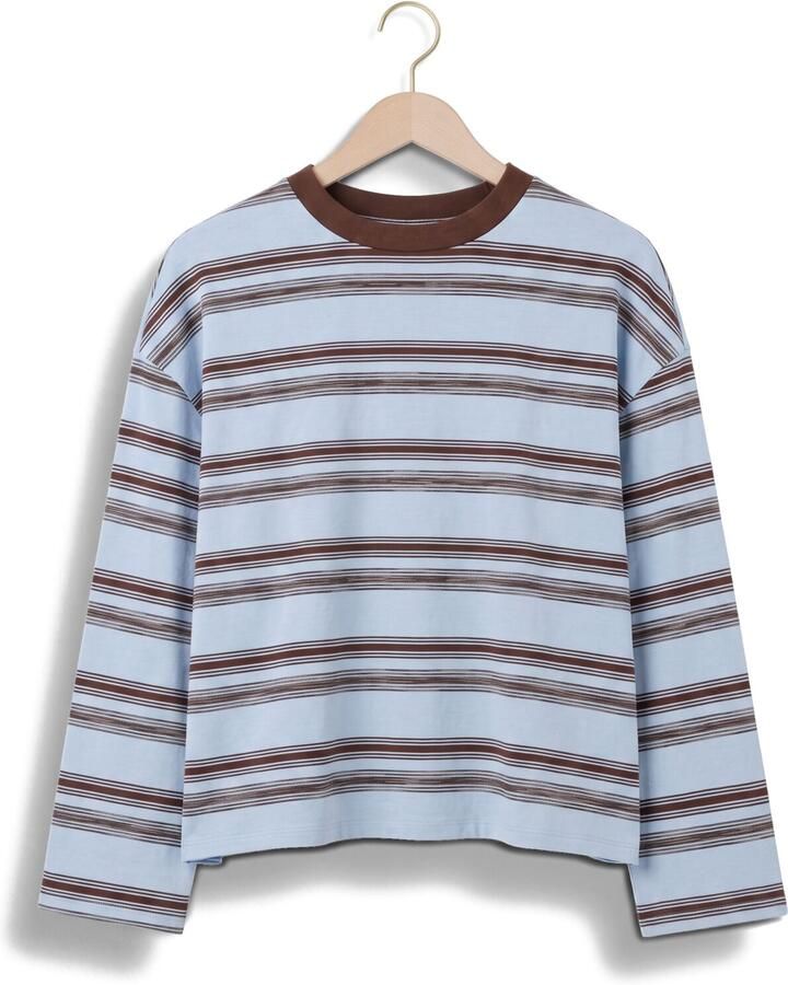 HARPER & YVE Dames Tops & T-shirts Tommy-ls Lichtblauw - Foto 2