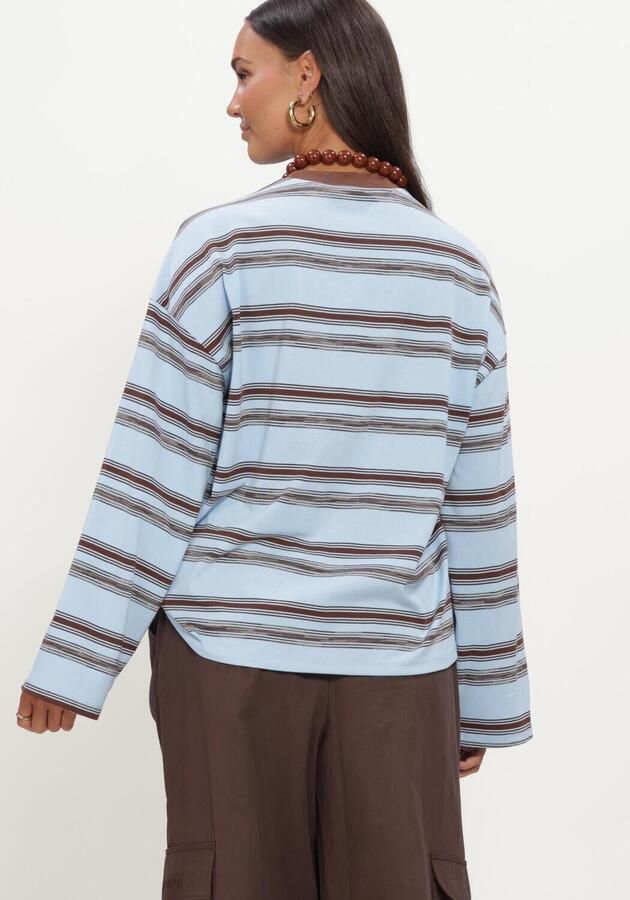 HARPER & YVE Dames Tops & T-shirts Tommy-ls Lichtblauw - Foto 3