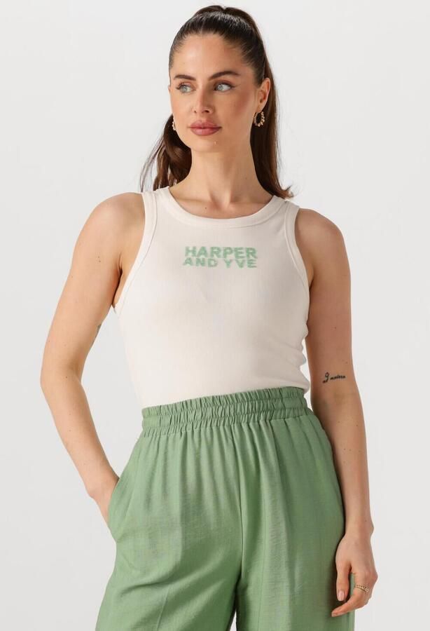 HARPER & YVE Dames Tops & T-shirts Yenn-ss Ecru - Foto 4