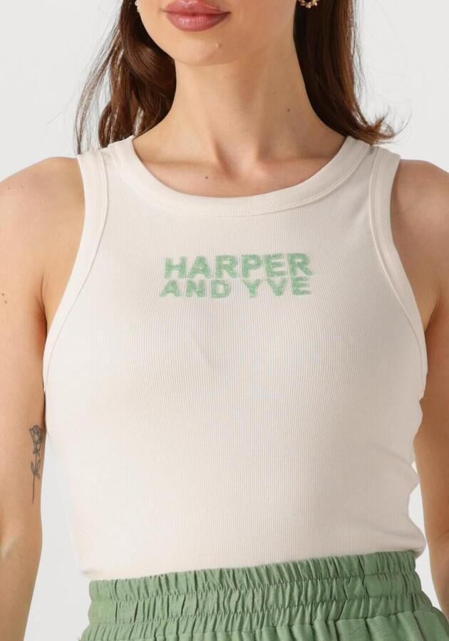 HARPER & YVE Dames Tops & T-shirts Yenn-ss Ecru - Foto 2