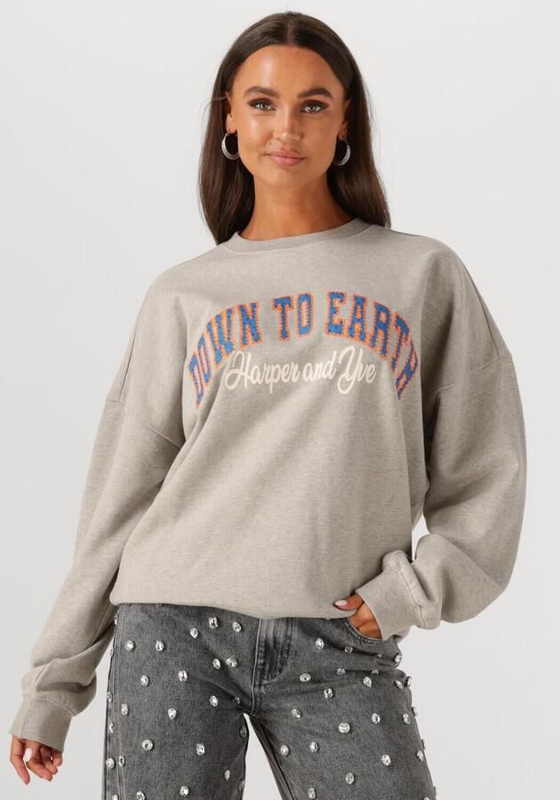 HARPER & YVE Dames Truien & Vesten Downtoearth-sw Grijs - Foto 4