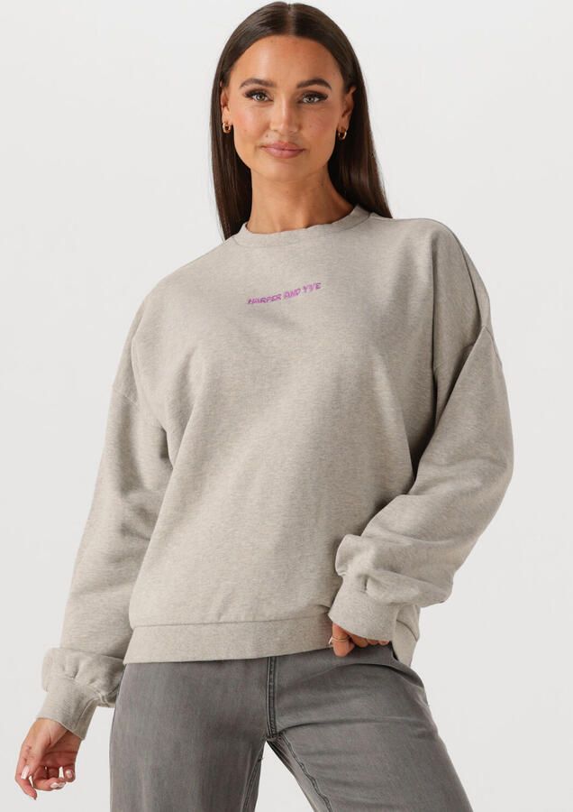 HARPER & YVE Dames Truien & Vesten Guiltylist-sw Grijs - Foto 4