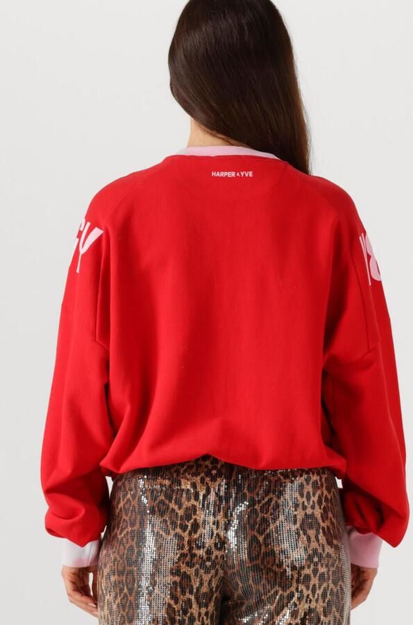 HARPER & YVE Dames Truien & Vesten Howweparty-sw Rood - Foto 2