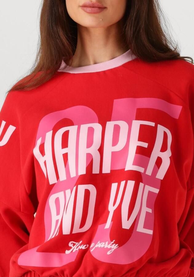 HARPER & YVE Dames Truien & Vesten Howweparty-sw Rood