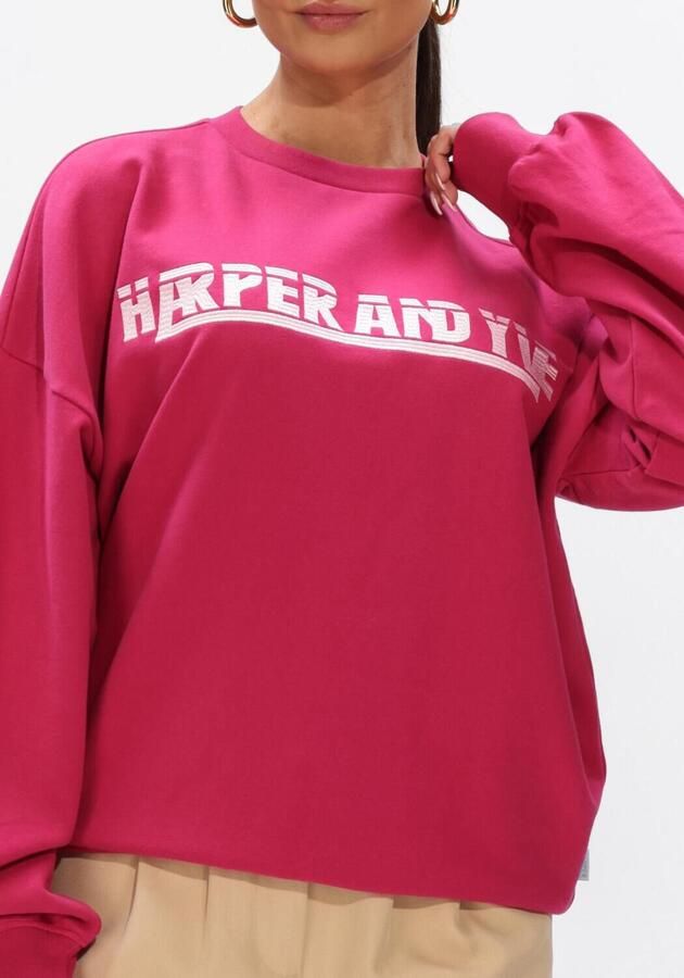 HARPER & YVE Dames Truien & Vesten Lex-sw Fuchsia - Foto 3