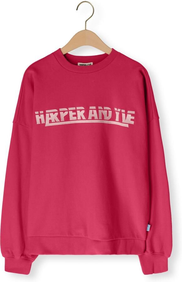 HARPER & YVE Dames Truien & Vesten Lex-sw Fuchsia - Foto 4