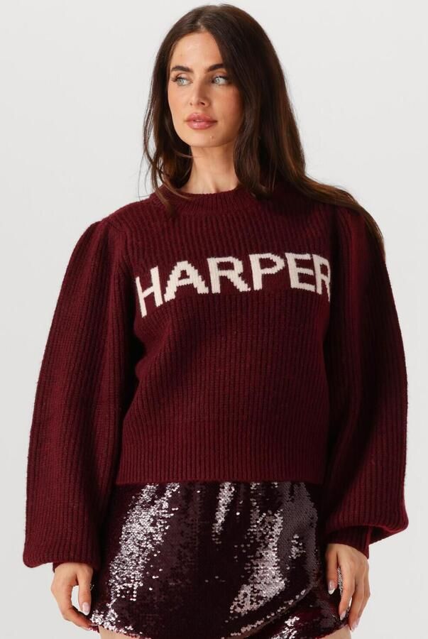 HARPER & YVE Dames Truien & Vesten Lysanne-ju Bordeaux - Foto 4