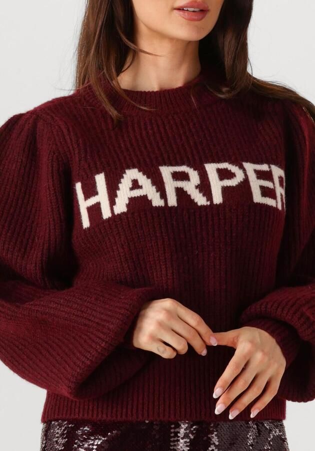 HARPER & YVE Dames Truien & Vesten Lysanne-ju Bordeaux - Foto 2
