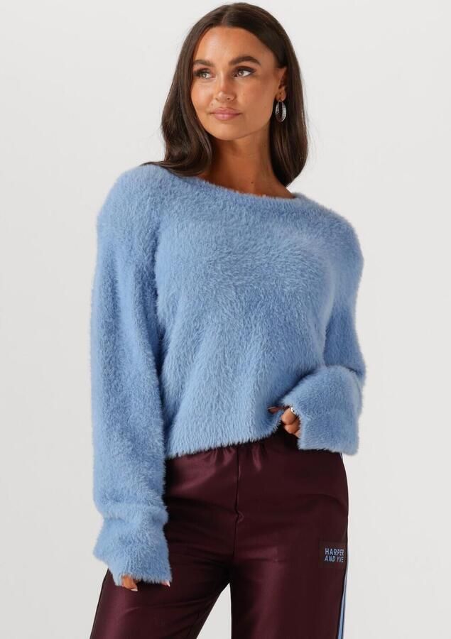 HARPER & YVE Dames Truien & Vesten Nina-ju Lichtblauw - Foto 4