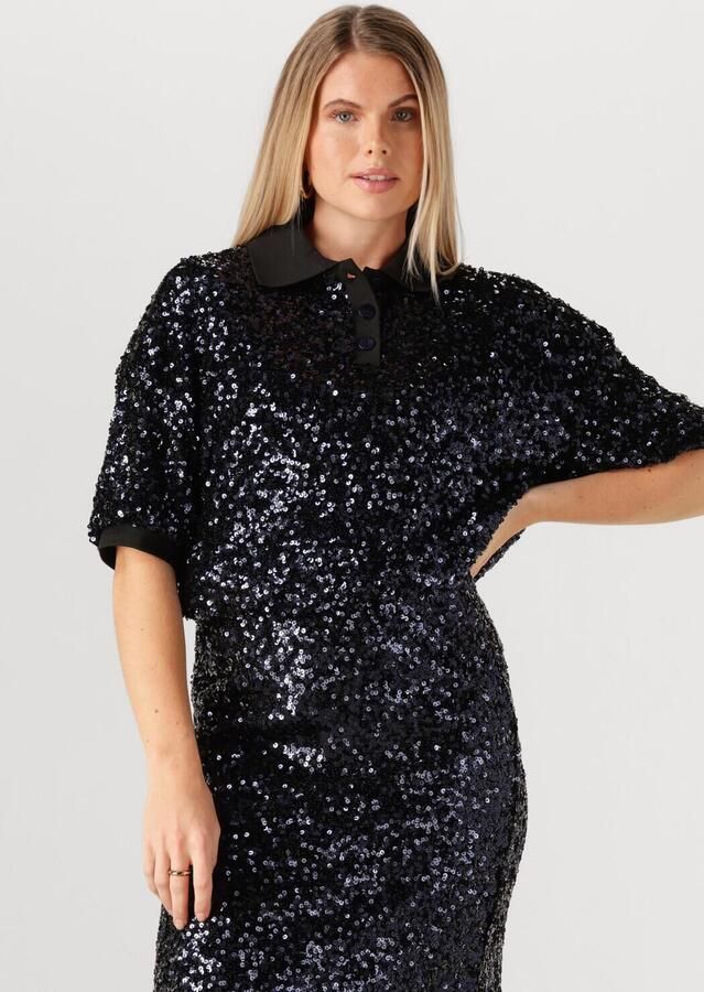 HARPER & YVE Dames Truien & Vesten Sanny-ss Donkerblauw - Foto 4