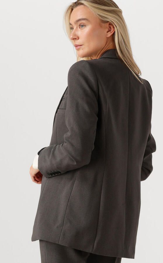 HAUTE L'AMITIÉ Haute L'Amitié Dames Blazers Emerald Single Blazer Donkergrijs - Foto 3