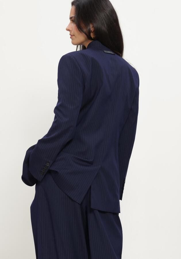 HAUTE L'AMITIÉ Haute L'Amitié Dames Blazers Navy Pin Overlap Blazer Donkerblauw - Foto 2
