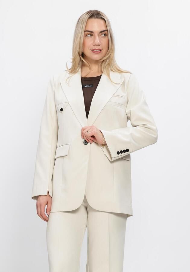 HAUTE L'AMITIÉ Haute L'Amitié Dames Blazers Premiere Hook Blazer Gebroken Wit