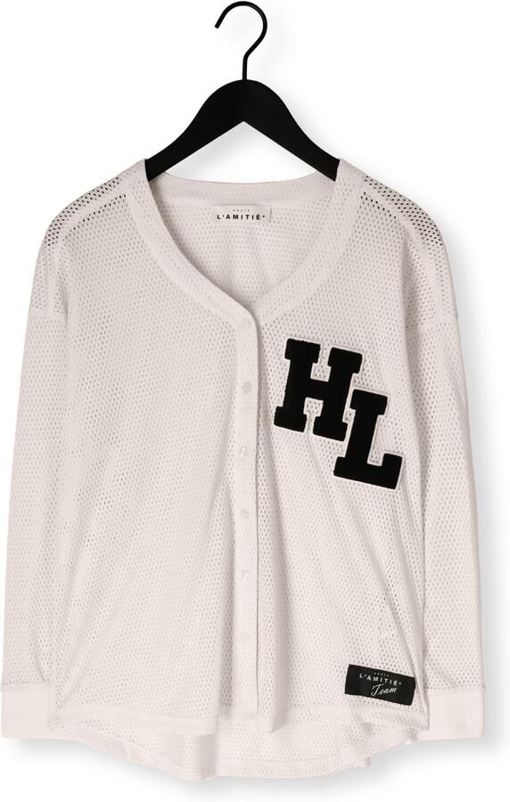 HAUTE L'AMITIÉ Haute L'Amitié Dames Blouses Drift Ls Court Blouse Ecru - Foto 4