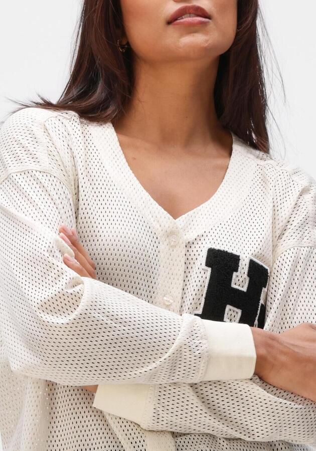 HAUTE L'AMITIÉ Haute L'Amitié Dames Blouses Drift Ls Court Blouse Ecru - Foto 3