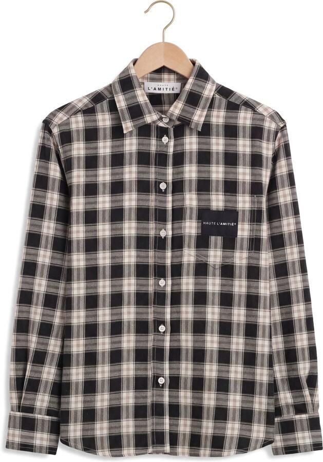 HAUTE L'AMITIÉ Haute L'Amitié Dames Blouses Early Haute Check Shirt Multi - Foto 4
