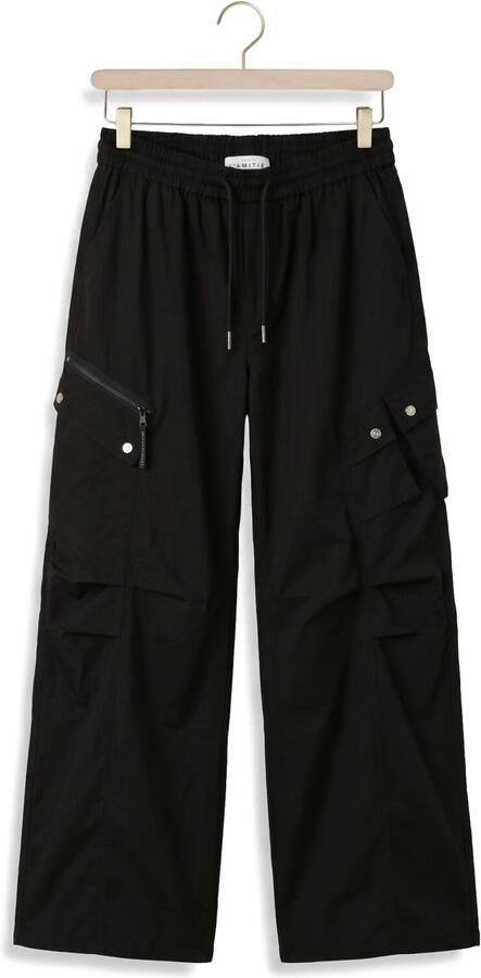 HAUTE L'AMITIÉ Haute L'Amitié Dames Broeken Air Zip Tall Pant Zwart - Foto 4