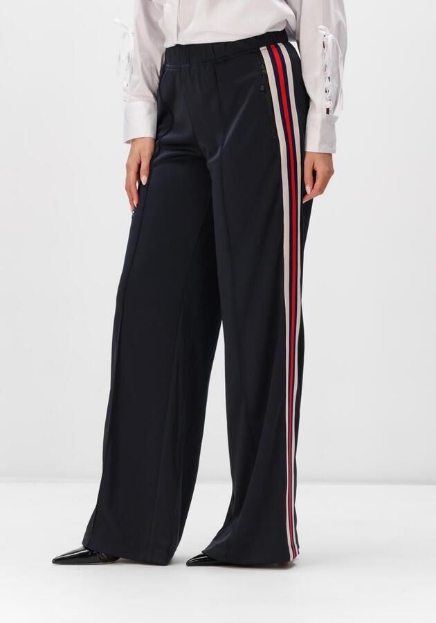 HAUTE L'AMITIÉ Haute L'Amitié Dames Broeken Baggy Rn Track Tall Pants Donkerblauw