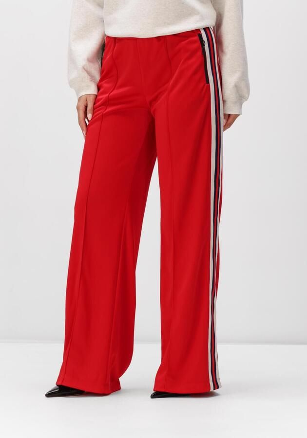 HAUTE L'AMITIÉ Haute L'Amitié Dames Broeken Baggy Rn Track Tall Pants Rood
